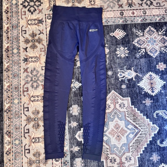 Echt Arise Prime Seamless Cutout Style Leggings Dusty Blue Women’s Size Small - Picture 3 of 9